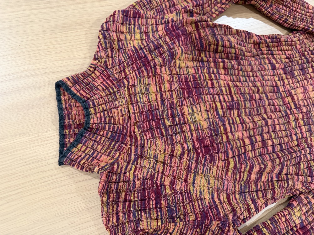 Sundance space-dyed mock turtleneck, PXS